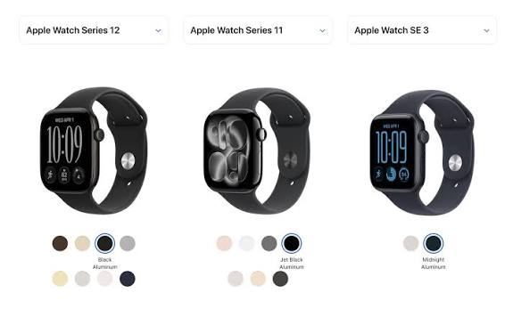 Apple Watch Series 12 в новых вариантах корпуса