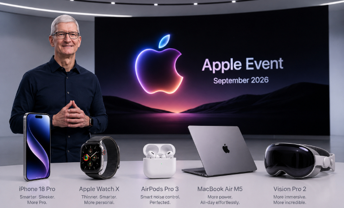 Apple сентябрь 2026 новинки