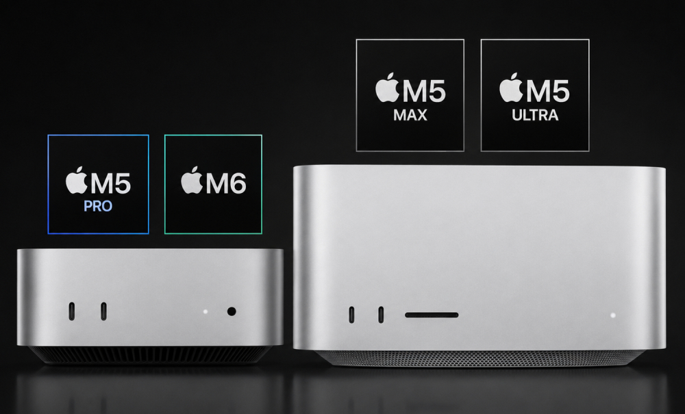 Mac mini на M6 и M5 Pro, Mac Studio на M5 Max и M5 Ultra — главные новинки Apple для дома и профессионалов Mac mini на M6 и M5 Pro, Mac Studio на M5 Max и M5 Ultra — главные новинки Apple для дома и профессионалов