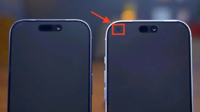 В iPhone 18 Pro и iPhone 18 Pro Max Apple изменила конструкцию системы Face ID. Часть компонентов теперь расположена под дисплеем, что позволило уменьшить область выреза.