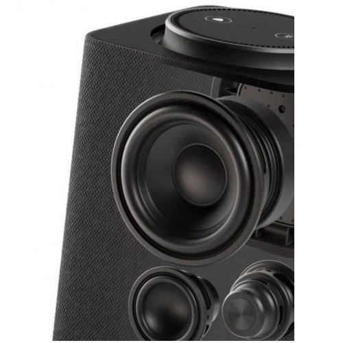 Акустика портативная Яндекс Станция Макс 2.0 с Zigbee и пультом, черный