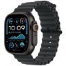 Apple Watch Ultra 2 GPS + Cellular, 49 мм, корпус из черного титана, ремешок Ocean черного цвета, MX4P3Q