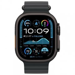 Apple Watch Ultra 2 GPS + Cellular, 49 мм, корпус из черного титана, ремешок Ocean черного цвета, MX4P3Q