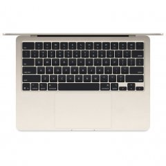 Apple MacBook Air 13" (M4, 10C CPU/10C GPU, 2025), 16 ГБ, 512 ГБ SSD, сияющая звезда, Starlight, MW103