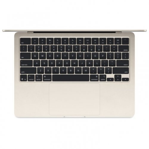 Apple MacBook Air 13" (M4, 10C CPU/10C GPU, 2025), 24 ГБ, 512 ГБ SSD, сияющая звезда, Starlight, MC6A4