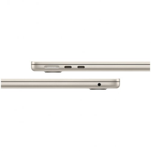 Apple MacBook Air 15" (M4, 10C CPU/10C GPU, 2025), 16 ГБ, 256 ГБ SSD, сияющая звезда, Starlight, MW1J3