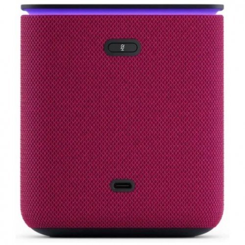 Акустика портативная Яндекс Станция Миди с Zigbee, малиновый