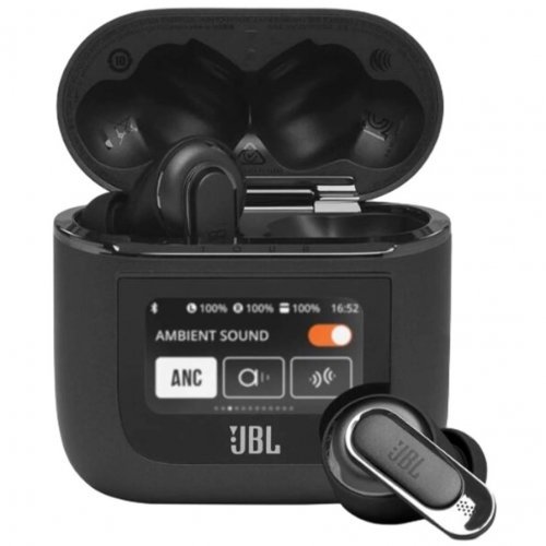 Беспроводные наушники JBL Tour Pro 2, Black, черный