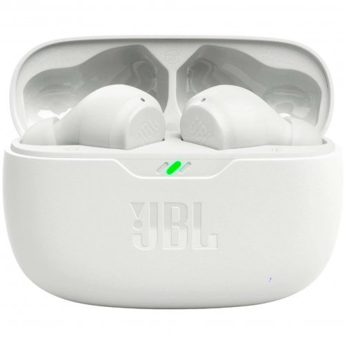 Беспроводные наушники JBL Vibe Beam, White, белый