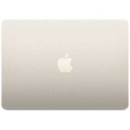 Apple MacBook Air 13" (M3, 8C CPU/10C GPU, 2024), 16 ГБ, 512 ГБ SSD, Starlight, Сияющая звезда, MXCU3