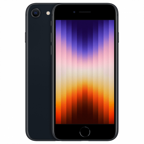 Apple iPhone SE 128 ГБ, Black, тёмная ночь