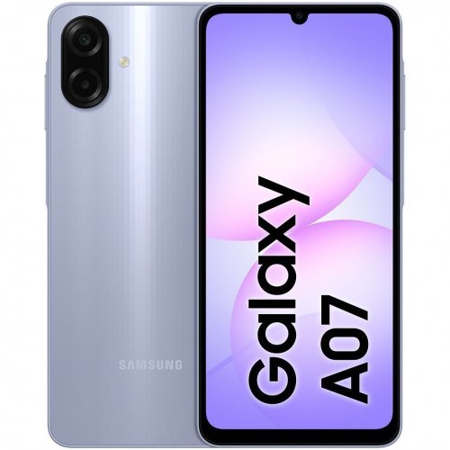 Смартфон Samsung Galaxy A07, 128 ГБ, Фиолетовый, Violet, SM-A075F04128VLT21S