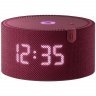 Умная колонка Яндекс мини c часами, красный гранат