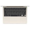 Apple MacBook Air 15" (M4, 10C CPU/10C GPU, 2025), 24 ГБ, 512 ГБ SSD, сияющая звезда, Starlight, MC6K4
