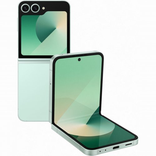 Смартфон Samsung Galaxy Z Flip6, 256 ГБ, мятный, Mint, SM-F741BLGA