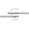 Apple MacBook Air 15" (M3, 8C CPU/10C GPU, 2024), 8 ГБ, 256 ГБ SSD, Silver, Серебристый, MRYP3