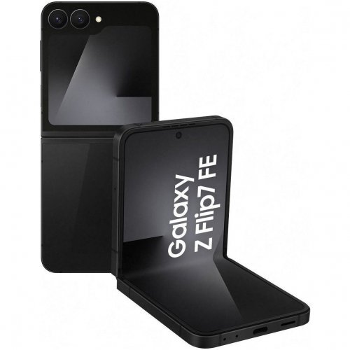 Смартфон Samsung Galaxy Z Flip7 FE, 256 ГБ, Чёрный, Black, SM-F761B08256BLK1E1S