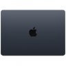 Apple MacBook Air 15" (M3, 8C CPU/10C GPU, 2024), 8 ГБ, 256 ГБ SSD, Midnight, полуночный черный, MRYU3