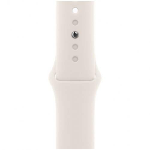 Apple Watch SE GPS + Cellular 2024, 40 мм, корпус из алюминия цвета «сияющая звезда», спортивный ремешок цвета «сияющая звезда» S/M, MXGJ3Q