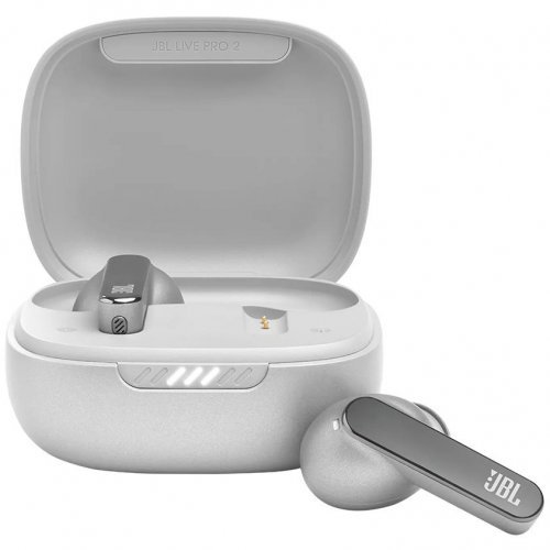 Беспроводные наушники JBL Live Pro 2, Silver, серебристый