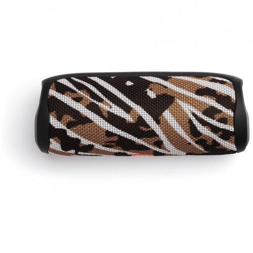Беспроводная акустика JBL Flip 5, Black/White/Brown Camo