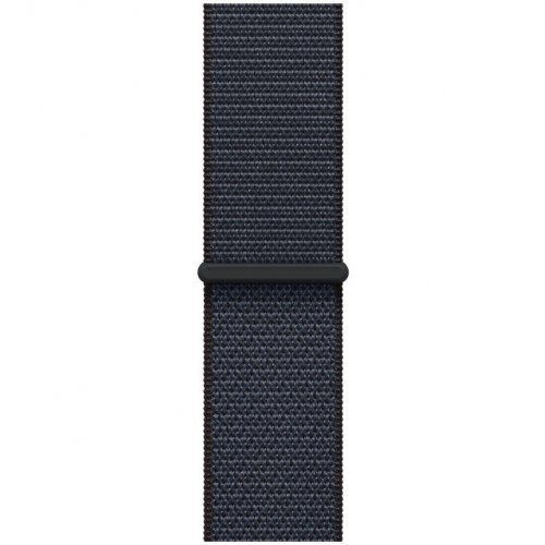 Apple Watch SE GPS + Cellular 2024, 44 мм, корпус из алюминия цвета полуночный черный, спортивный браслет темно-синего цвета, MXGN3Q
