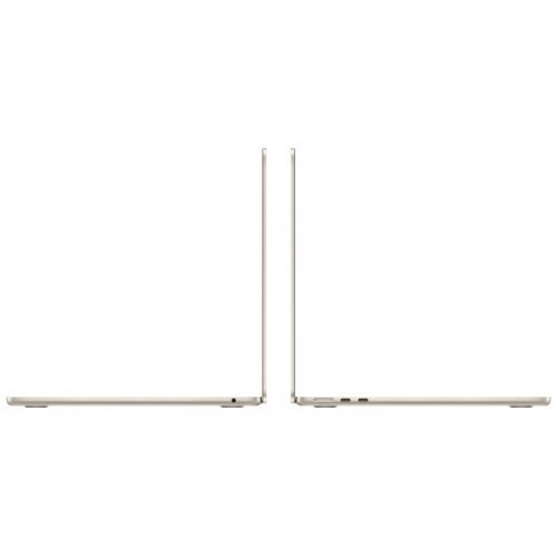 Apple MacBook Air 15" (M3, 8C CPU/10C GPU, 2024), 16 ГБ, 512 ГБ SSD, Starlight, Сияющая звезда MXD33