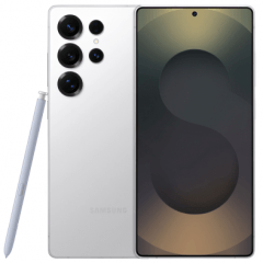 Смартфон Samsung Galaxy S25 Ultra, 256 ГБ, Серебряный Титан, Titanium Whitesilver, SM-S938BZSI