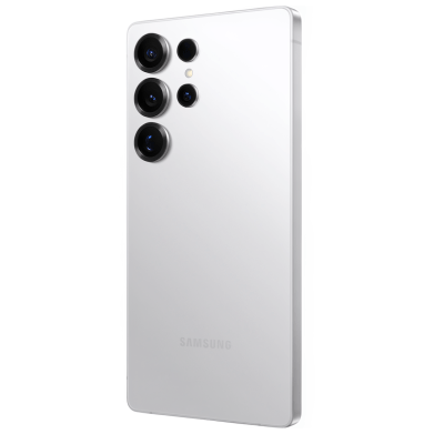 Смартфон Samsung Galaxy S25 Ultra, 512 ГБ, Серебряный Титан, Titanium Whitesilver, SM-S938BZSO