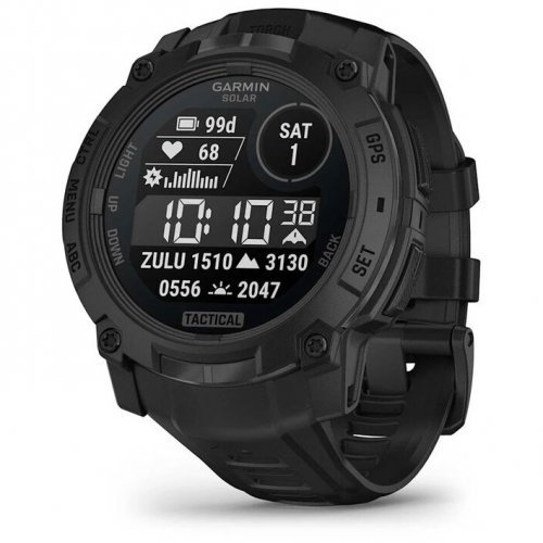 Спортивные часы Garmin Instinct 3 Solar Tactical Edition 50 мм, Black