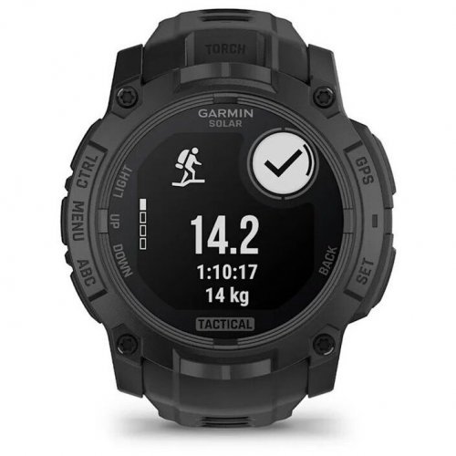 Спортивные часы Garmin Instinct 3 Solar Tactical Edition 50 мм, Black