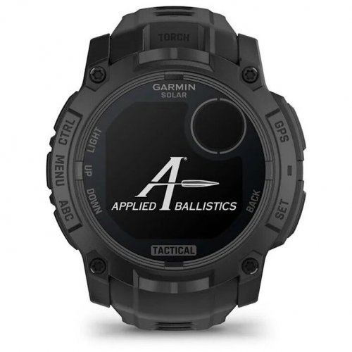 Спортивные часы Garmin Instinct 3 Solar Tactical Edition 50 мм, Black