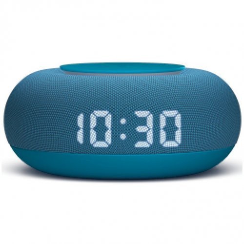 Умная колонка VK Капсула Мини с голосовым помощником Марусей, хвойный синий