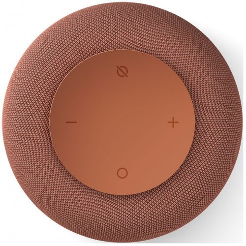 Умная колонка VK Капсула Мини с голосовым помощником Марусей, терракотовый