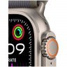 Apple Watch Ultra 2 GPS + Cellular, 49 мм, корпус из титана, ремешок Trail зеленого/серого цвета, размер M/L, MRFP3
