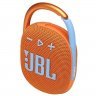 Портативная беспроводная колонка JBL Clip 4, Orange