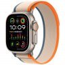 Apple Watch Ultra 2 GPS + Cellular, 49 мм, корпус из титана, ремешок Trail оранжевого/бежевого цвета, размер M/L, MRF23