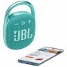 Портативная беспроводная колонка JBL Clip 4, Teal