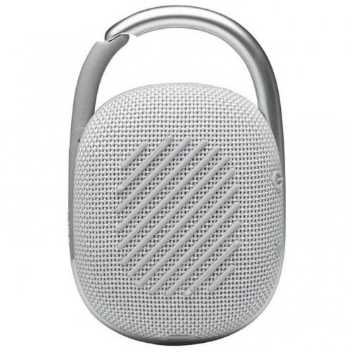 Портативная беспроводная колонка JBL Clip 4, White
