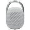 Портативная беспроводная колонка JBL Clip 4, White