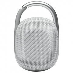 Портативная беспроводная колонка JBL Clip 4, White