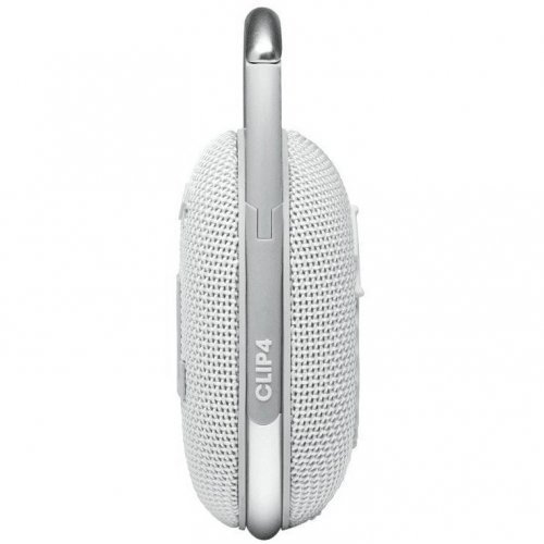 Портативная беспроводная колонка JBL Clip 4, White