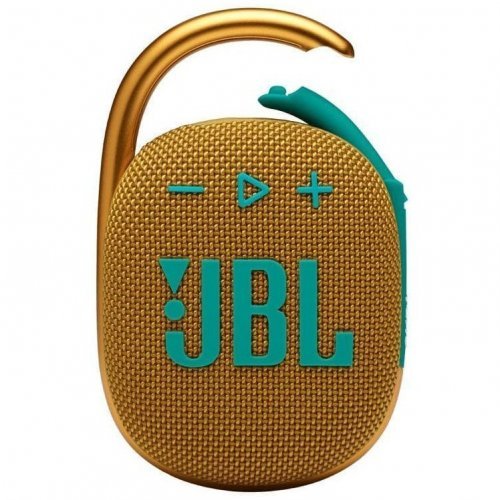 Портативная беспроводная колонка JBL Clip 4, Yellow