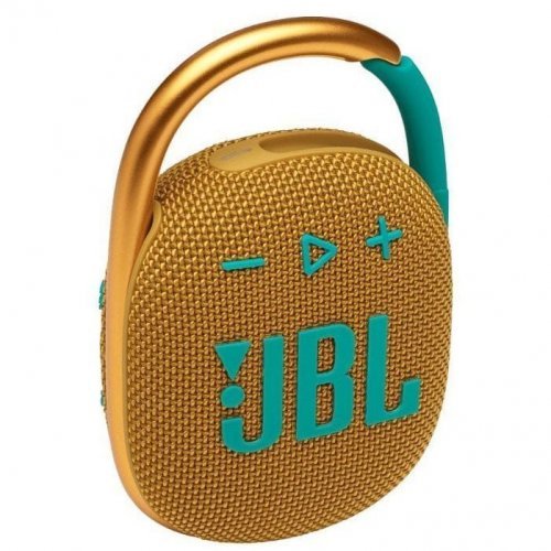 Портативная беспроводная колонка JBL Clip 4, Yellow
