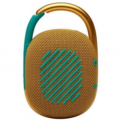 Портативная беспроводная колонка JBL Clip 4, Yellow