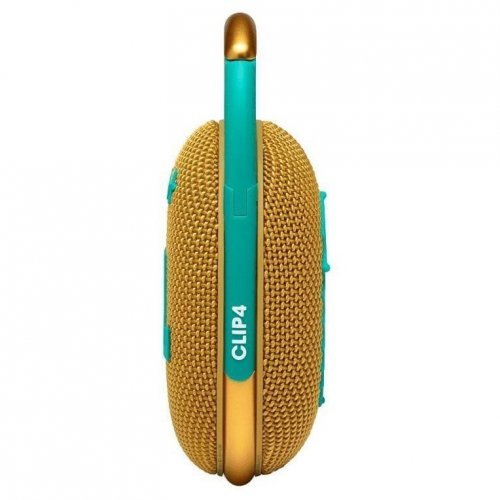 Портативная беспроводная колонка JBL Clip 4, Yellow