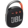 Портативная беспроводная колонка JBL Clip 4, Black/Orange