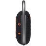 Портативная беспроводная колонка JBL Clip 4, Black/Orange