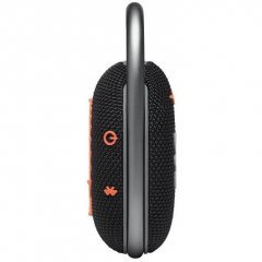 Портативная беспроводная колонка JBL Clip 4, Black/Orange