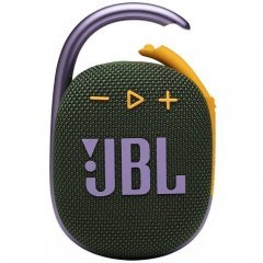 Портативная беспроводная колонка JBL Clip 4, Green